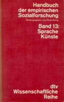 Sprache - Künste: Handbuch der empirischen Sozialforschung – Band 13 Books