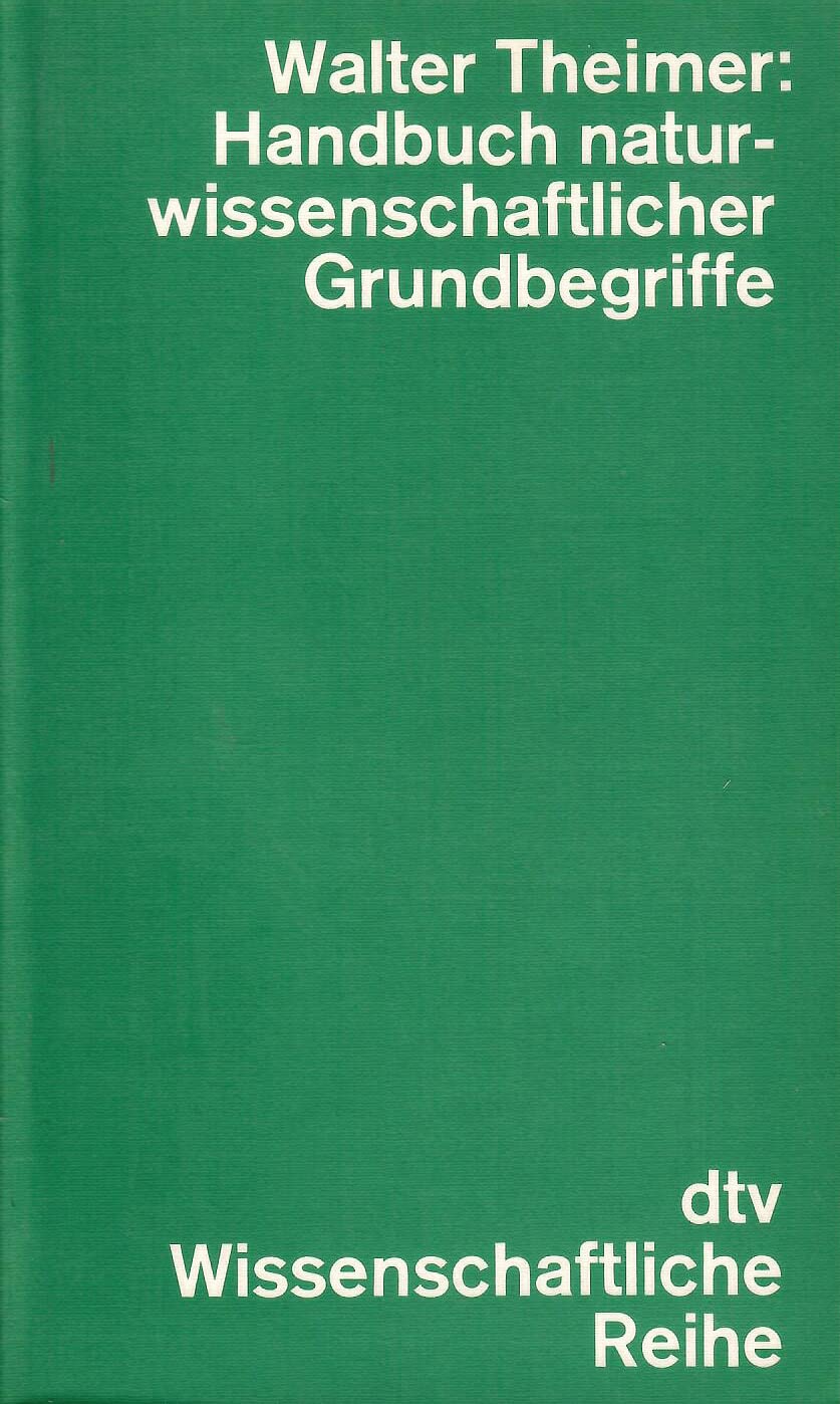 Handbuch naturwissenschaftlicher Grundbegriffe. Business & Technology