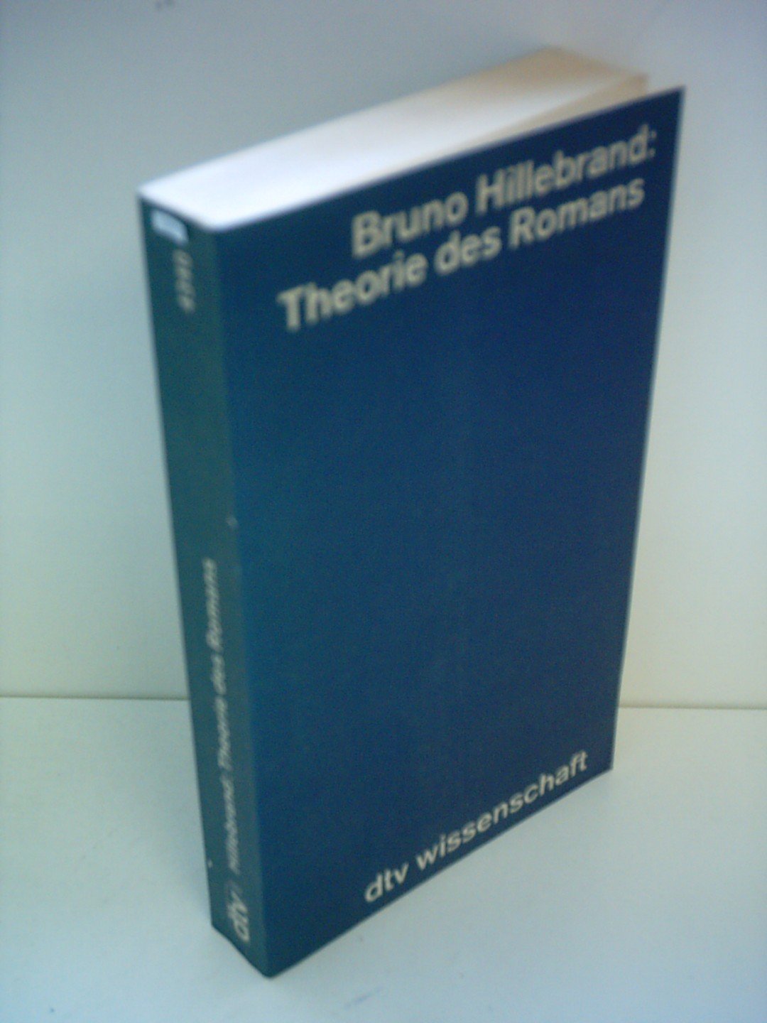 Theorie des Romans (dtv - Wissenschaftliche Reihe) Business & Technology