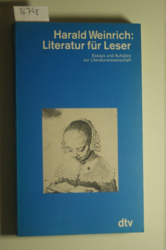Literatur für Leser: Essays und Aufsätze zur Literaturwissenschaft (dtv - Wissenschaftliche Reihe) Professional & Reference Books