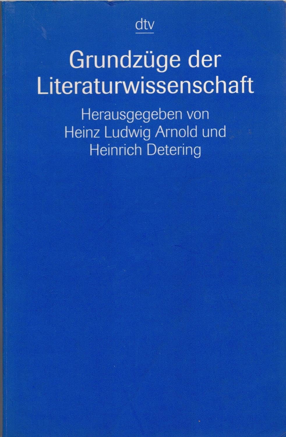 Grundzüge der Literaturwissenschaft (Information & Wissen) Books