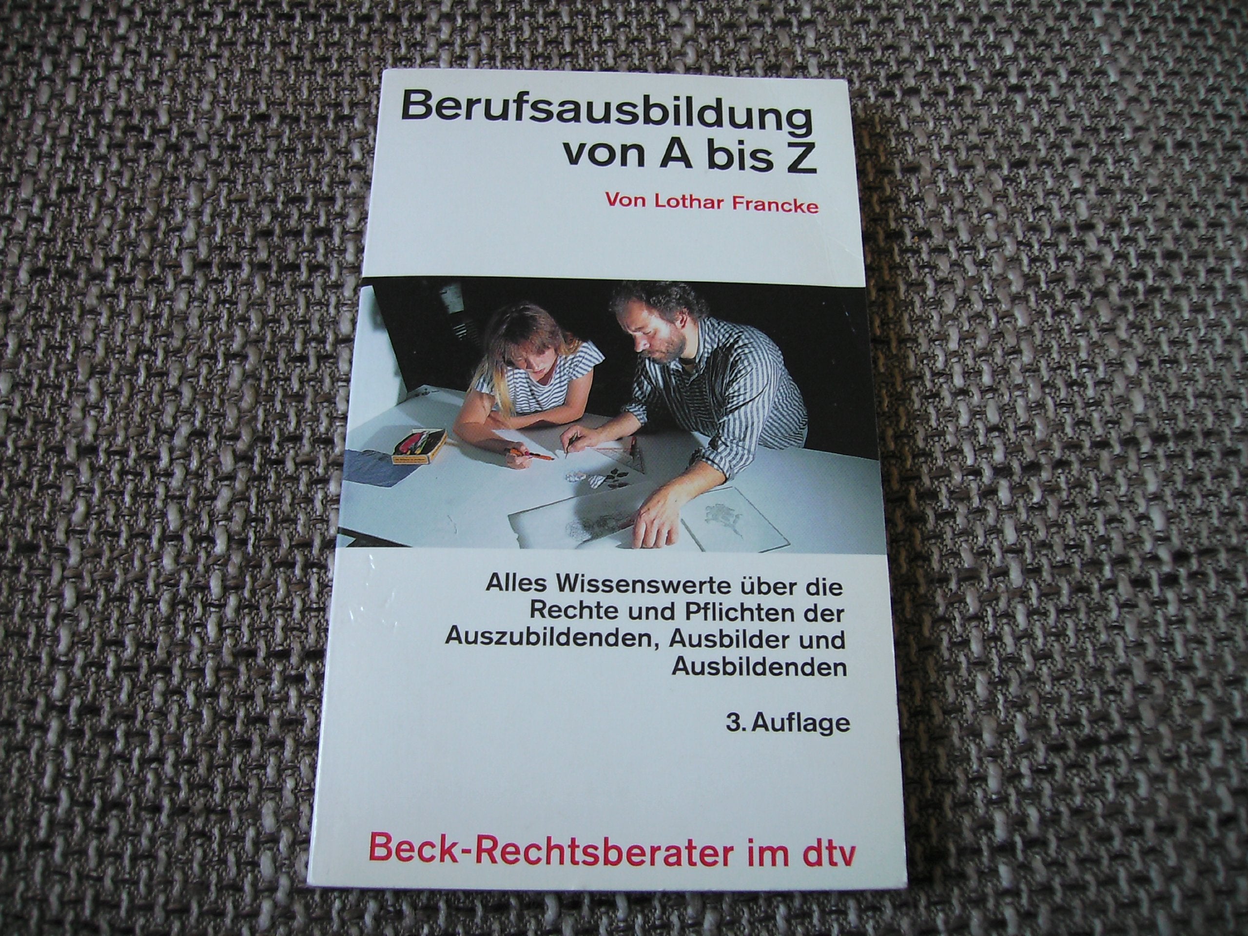 Berufsausbildung von A-Z (dtv Beck Rechtsberater) Reference Books