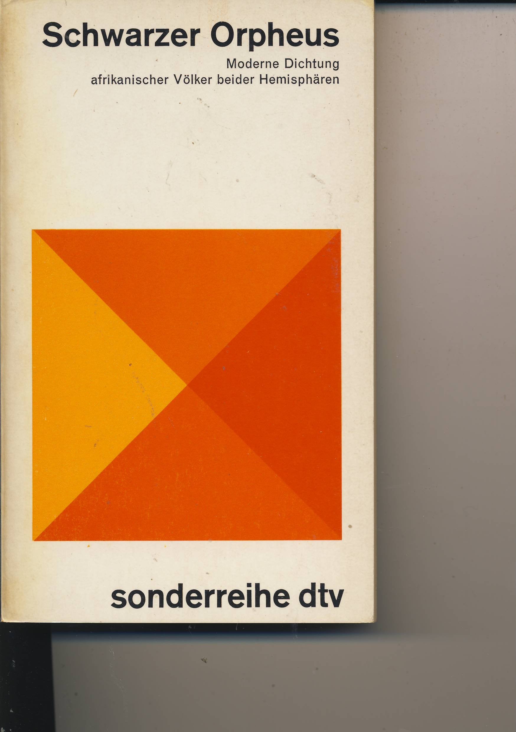 Schwarzer Orpheus. Moderne Dichtung afrikanischer Völker beider Hemisphären Books