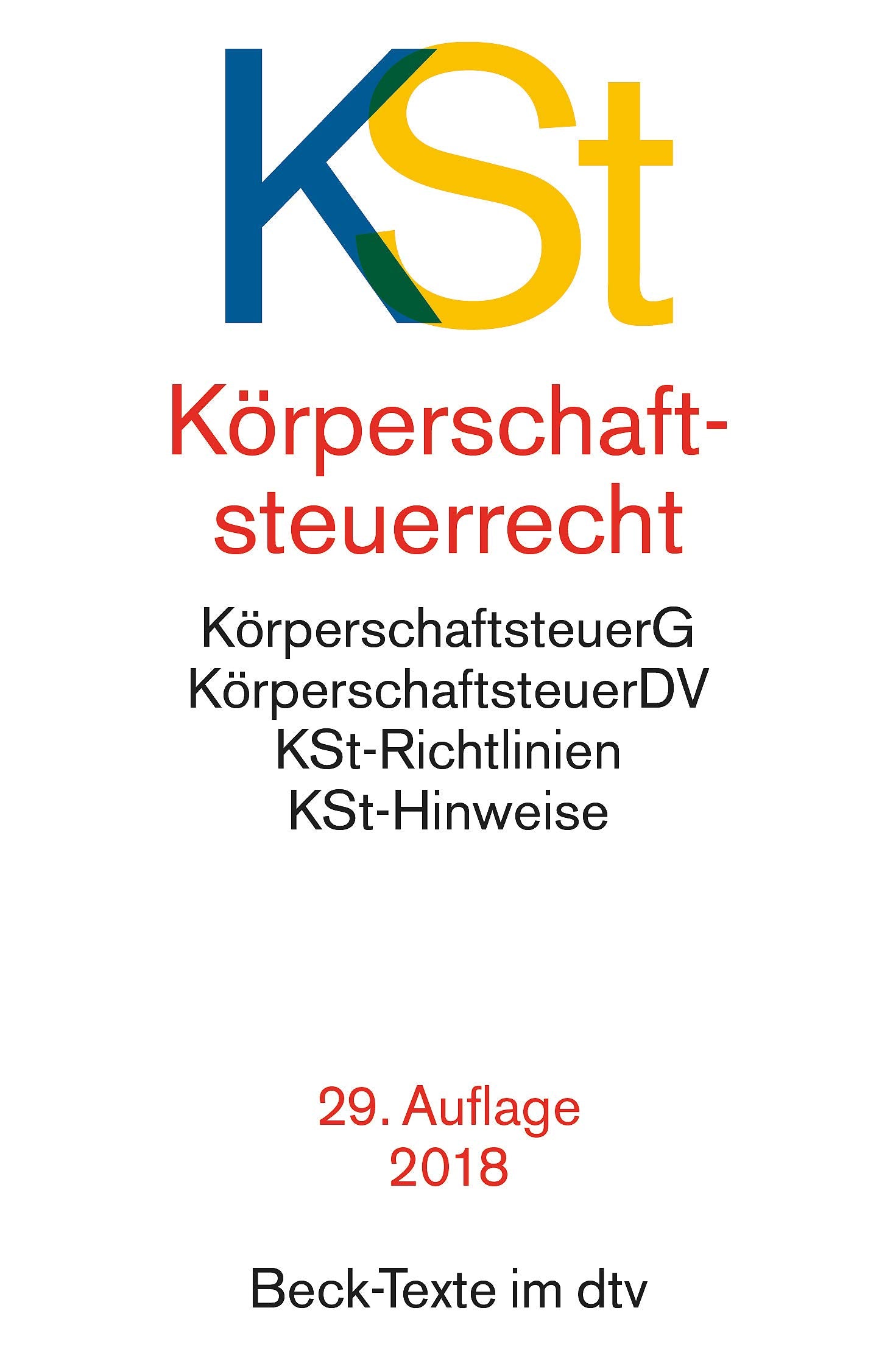 Körperschaftsteuerrecht Law Books