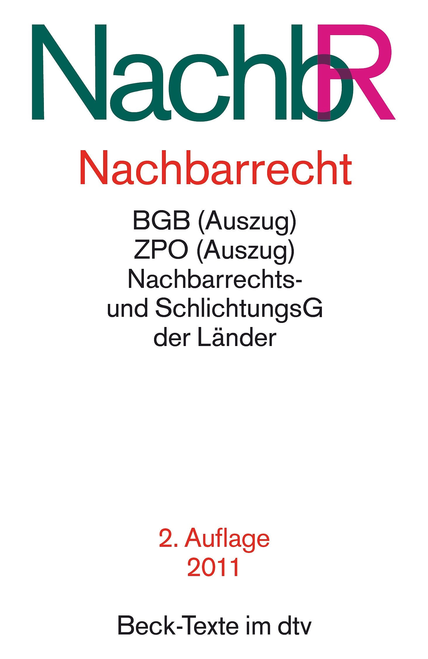 Product Image: Nachbarrecht (NachbR)