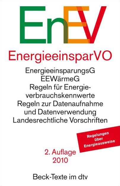 Energieeinsparverordnung Law