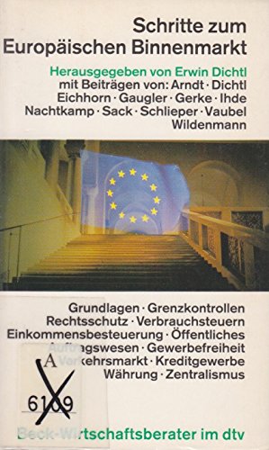 Schritte zum Europäischen Binnenmarkt Books