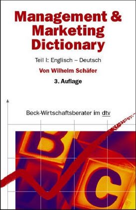 Management & Marketing Dictionary: Englisch-Deutsch Foreign Languages ​​& Dictionaries