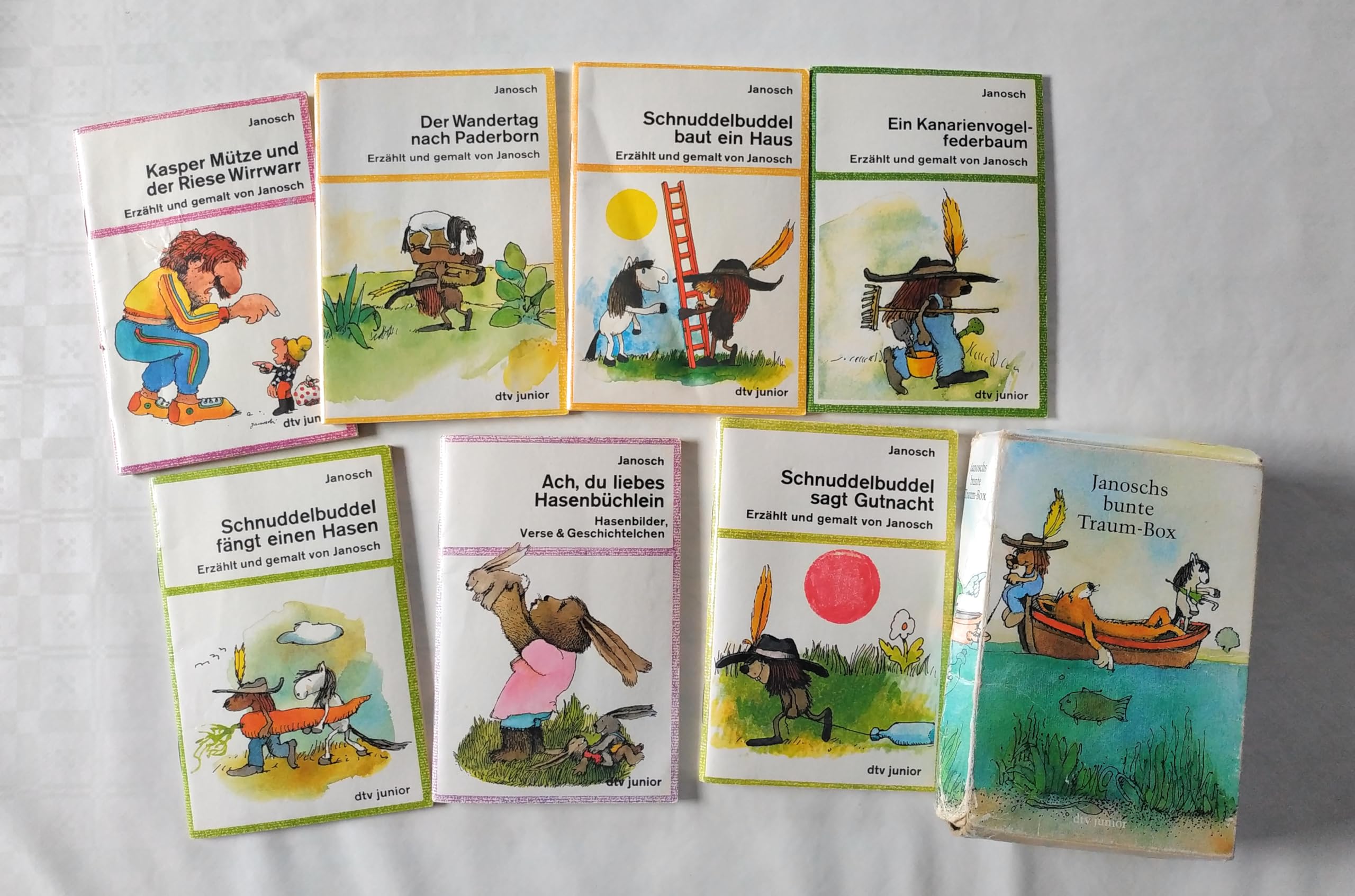 Janoschs bunte Traum-Box (dtv Kassettenausgaben) Books