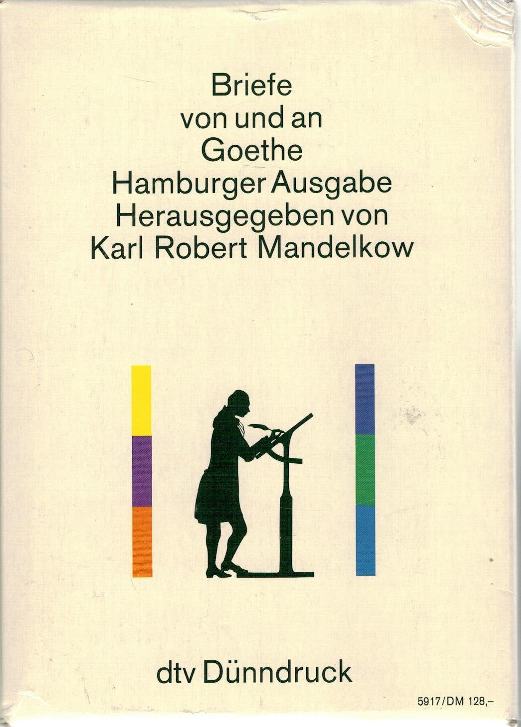 Goethes Briefe und Briefe an Goethe: Hamburger Ausgabe in 6 Bänden – Briefe (dtv Kassettenausgaben) Essays & Short Stories
