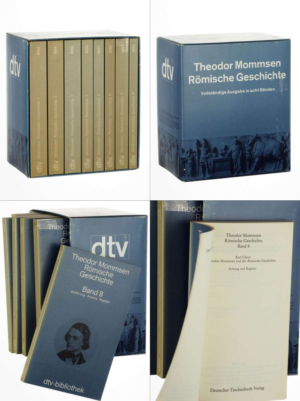 Römische Geschichte: Vollständige Ausgabe in acht Bänden (dtv Kassettenausgaben) Politics & History