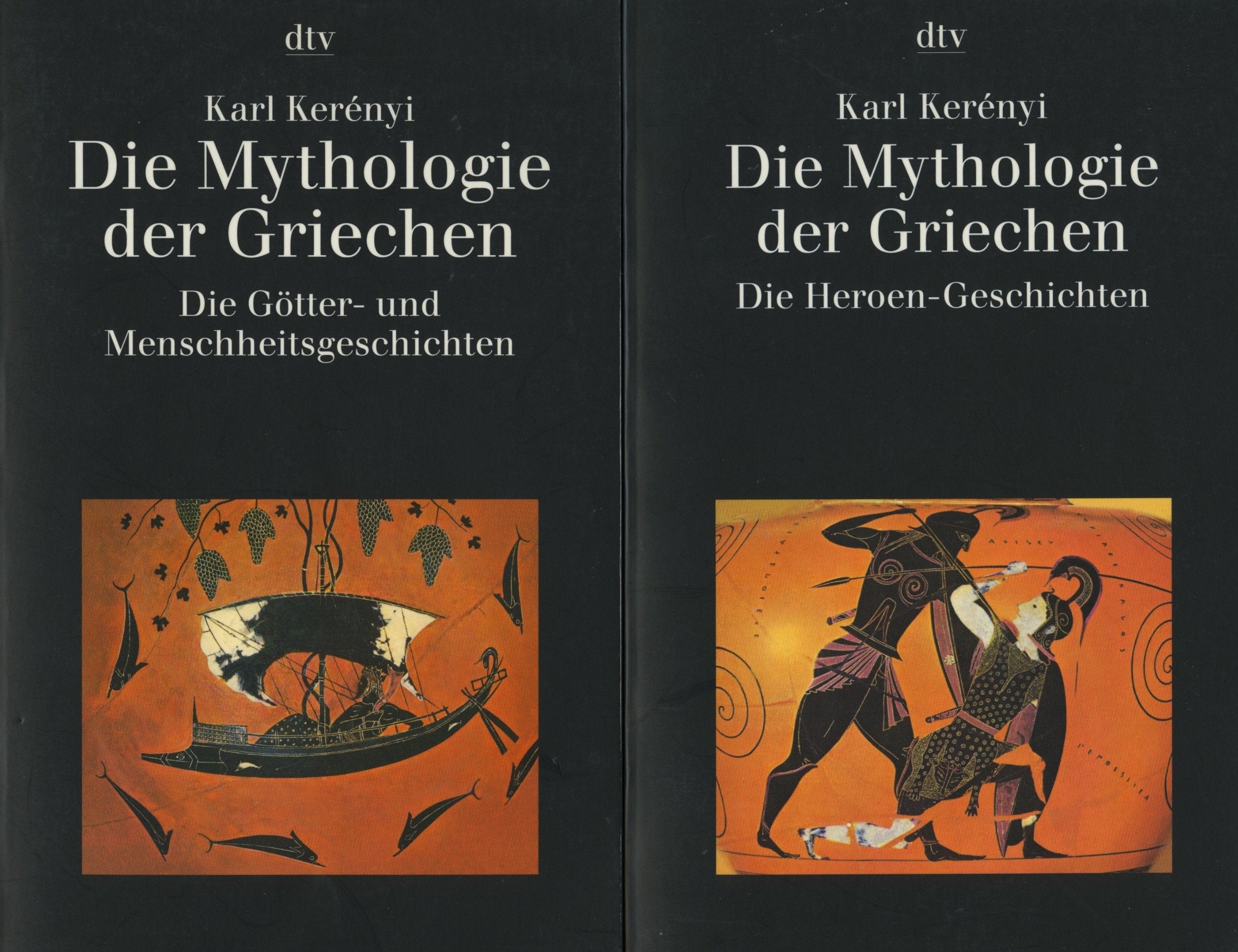 DIE MYTHOLOGIE DER GRIECHEN: Band 1: Die Götter- und Menschheitslehre – Band 2: Die Heroengeschichten (dtv Kassettenausgaben) Politics & History