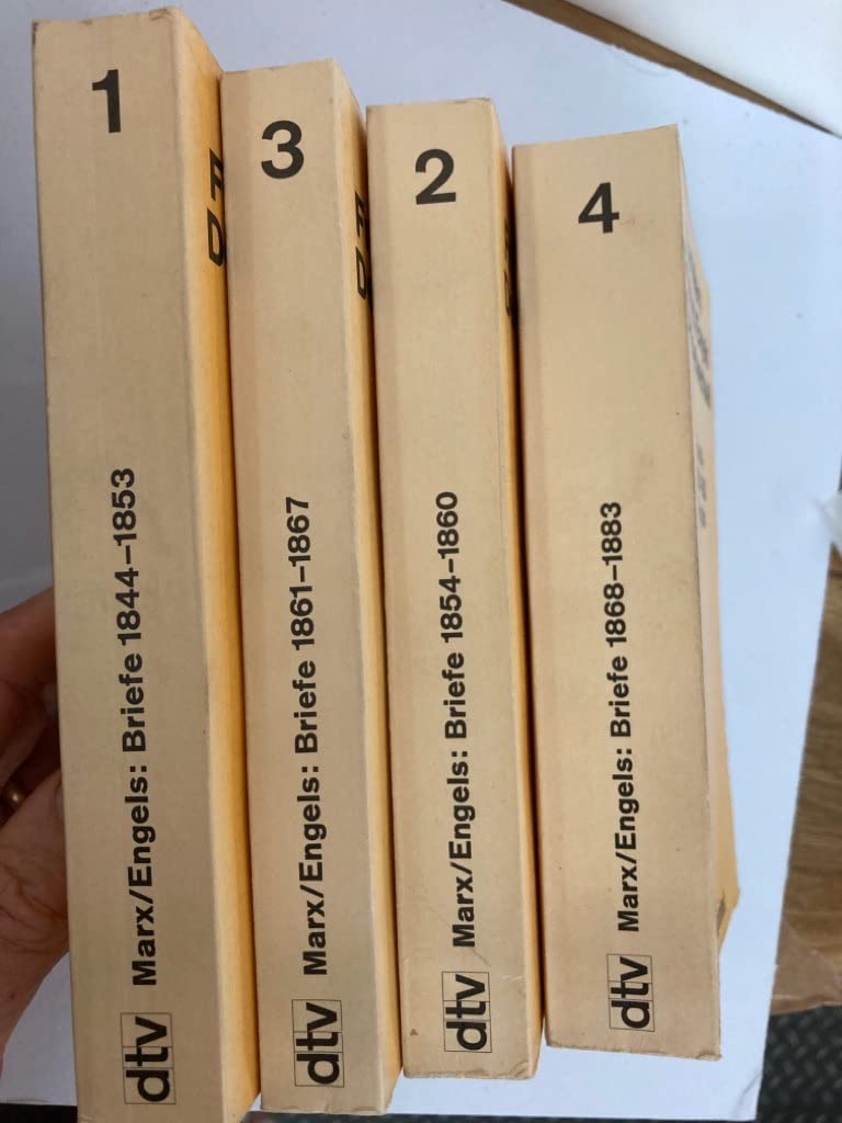 Der Briefwechsel. Briefe 1844 - 1883. 4 Bände. Social Sciences