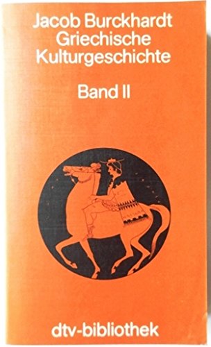 Griechische Kulturgeschichte Band 2 Books