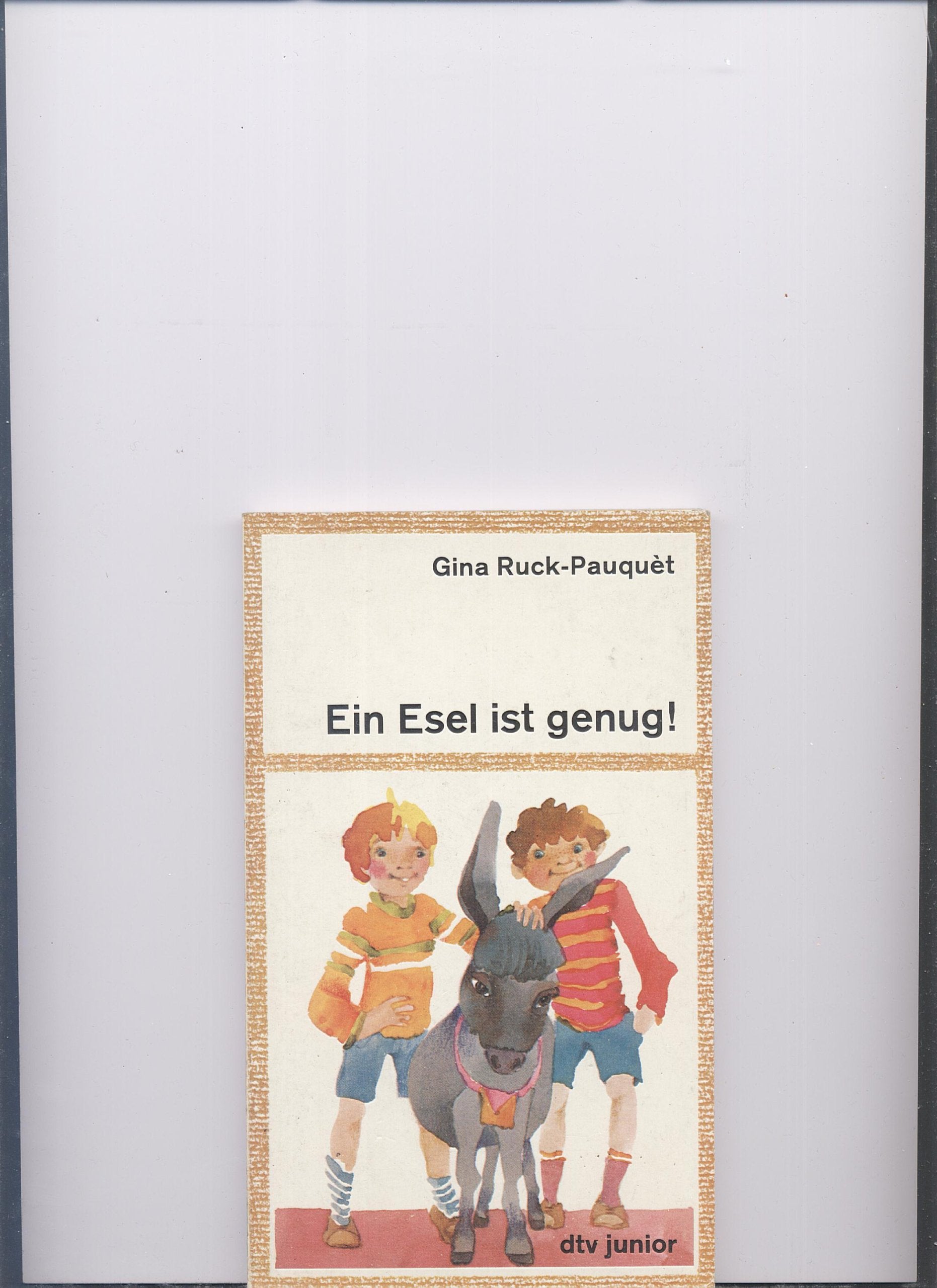 Ein Esel ist genug. Books