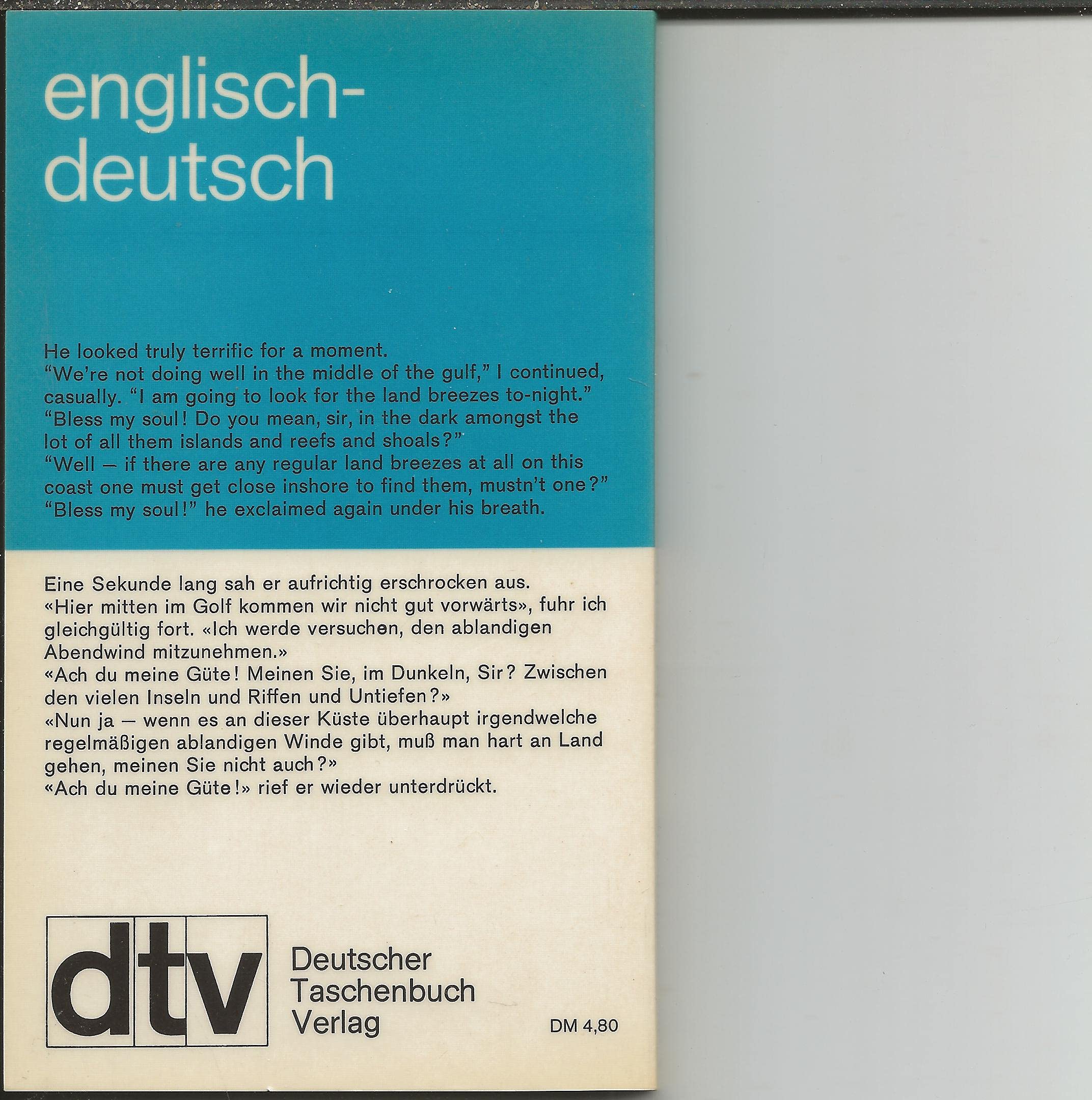 The Secret Sharer Der heimliche Teilhaber: Englisch-Deutsch (dtv zweisprachig) Books