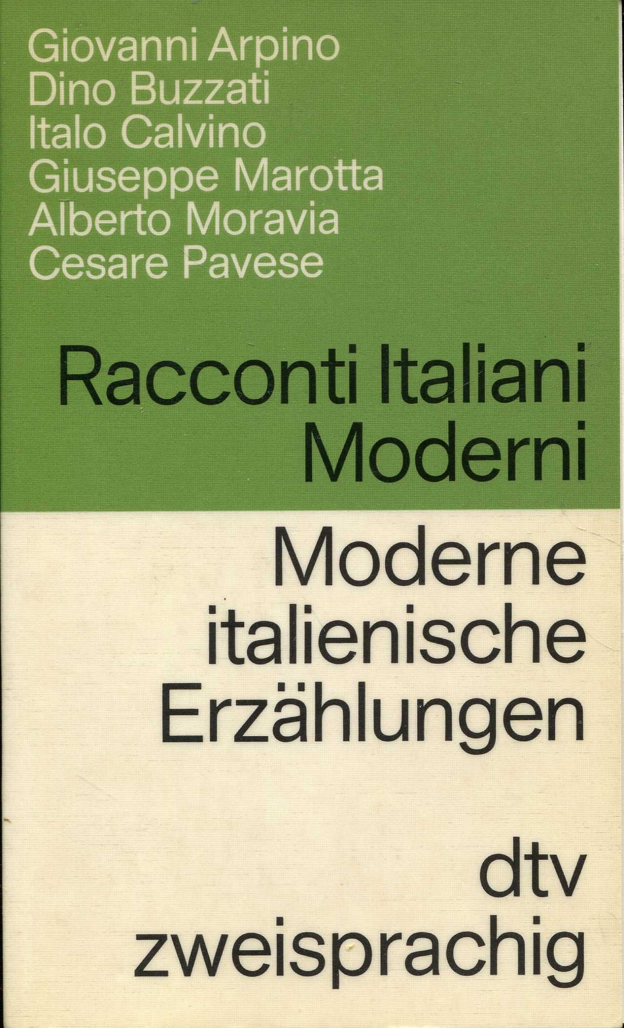 Racconti Italiani Moderni Moderne italienische Erzählungen: Italienisch-deutsch. (dtv zweisprachig) Foreign Languages ​​& Dictionaries