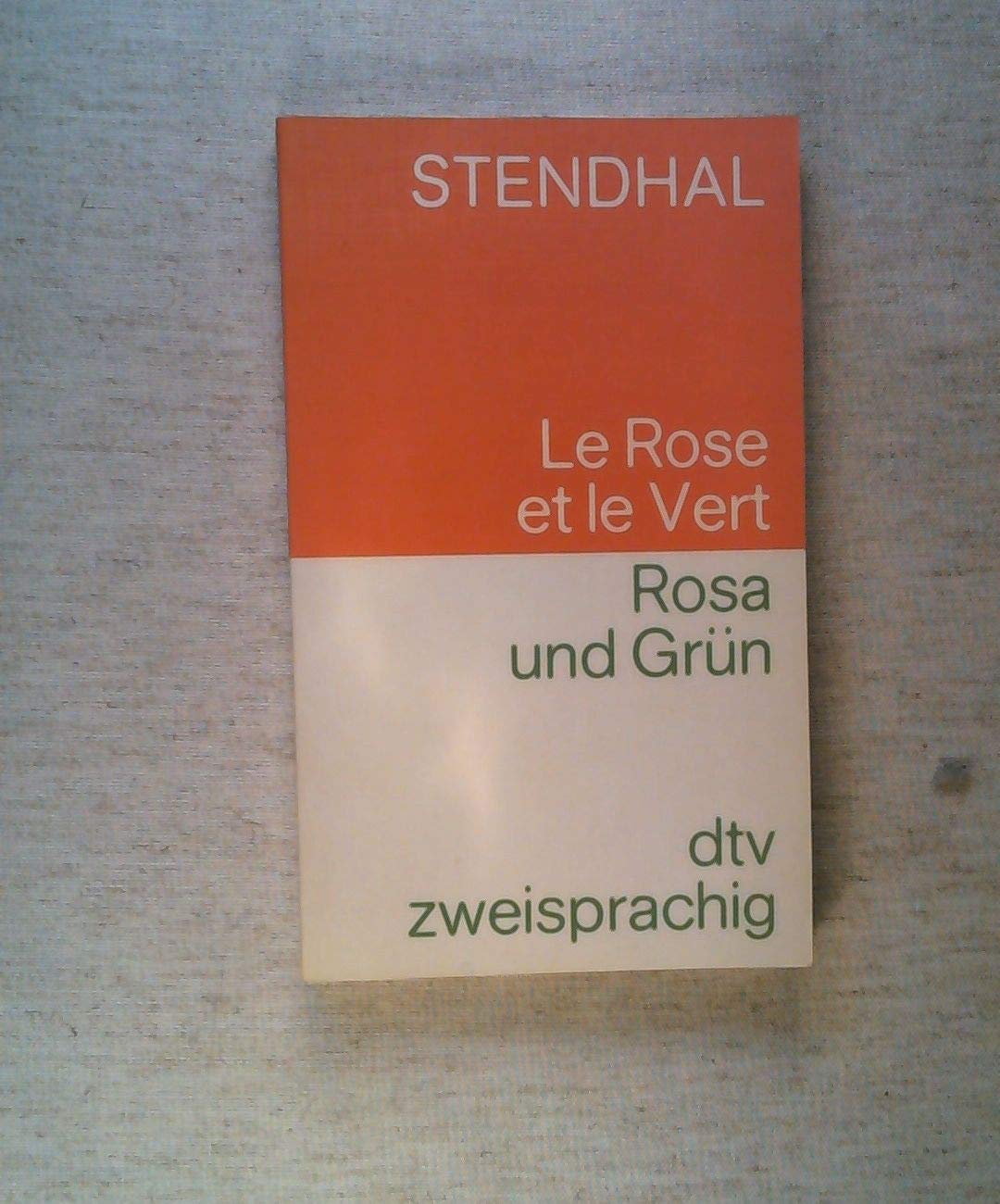 Rosa und grün. Französisch - deutsch. Books
