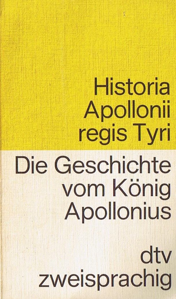 Die Geschichte vom König Apollonius - Lateinisch- Deutsch Books