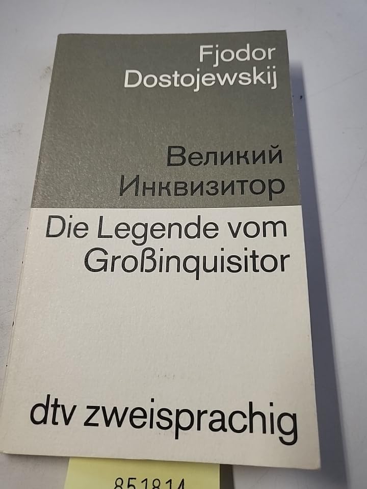 Der Großinquisitor: Russ. /Dt. (dtv zweisprachig) Books