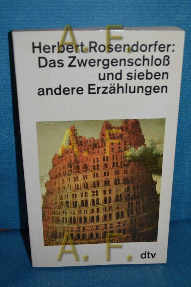 DAS ZWERGENSCHLOß: und sieben andere Erzählungen (dtv Literatur) Contemporary literature