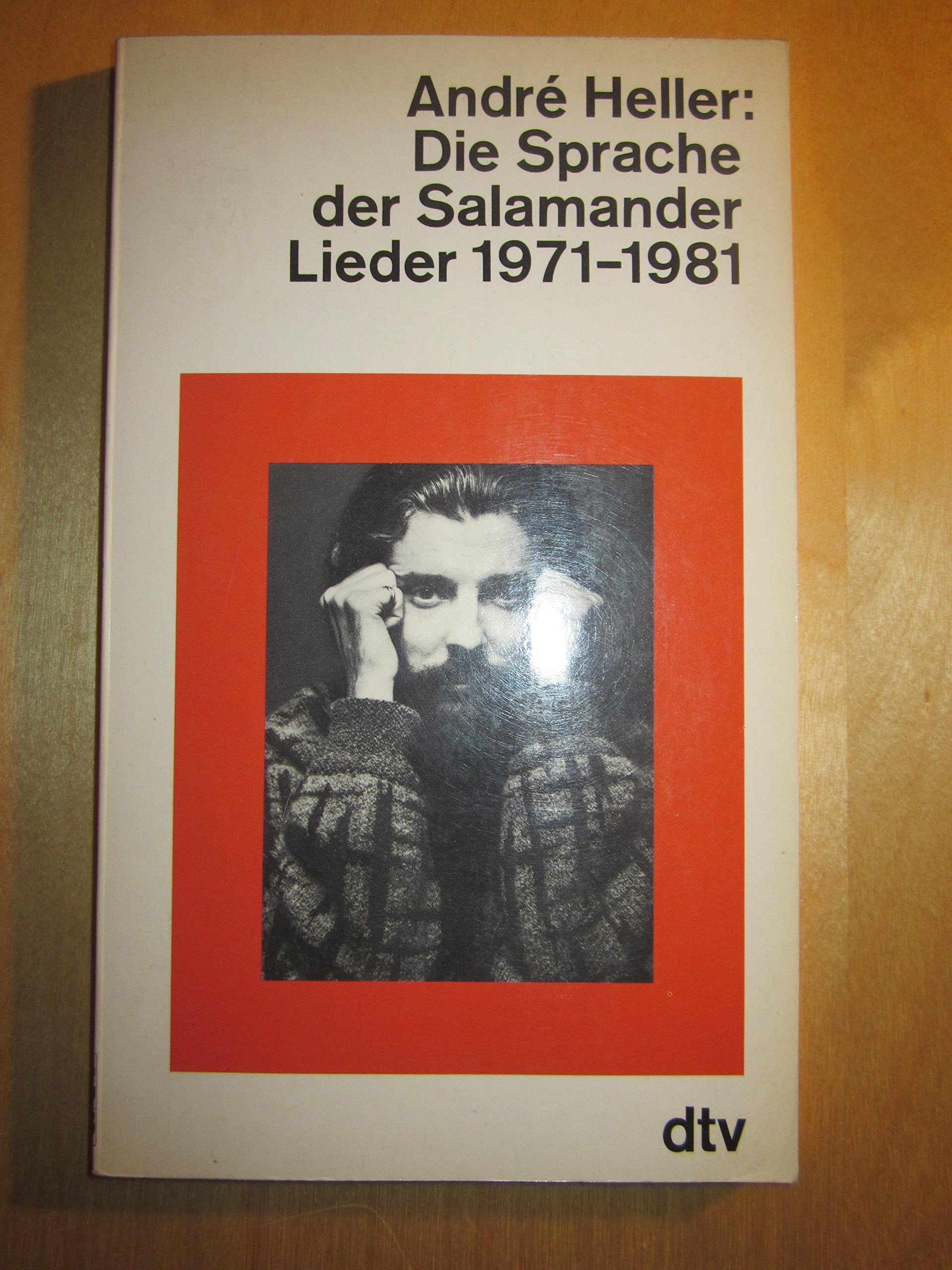 Product Image: Die Sprache der Salamander: Lieder 1971-1981 (dtv Literatur)