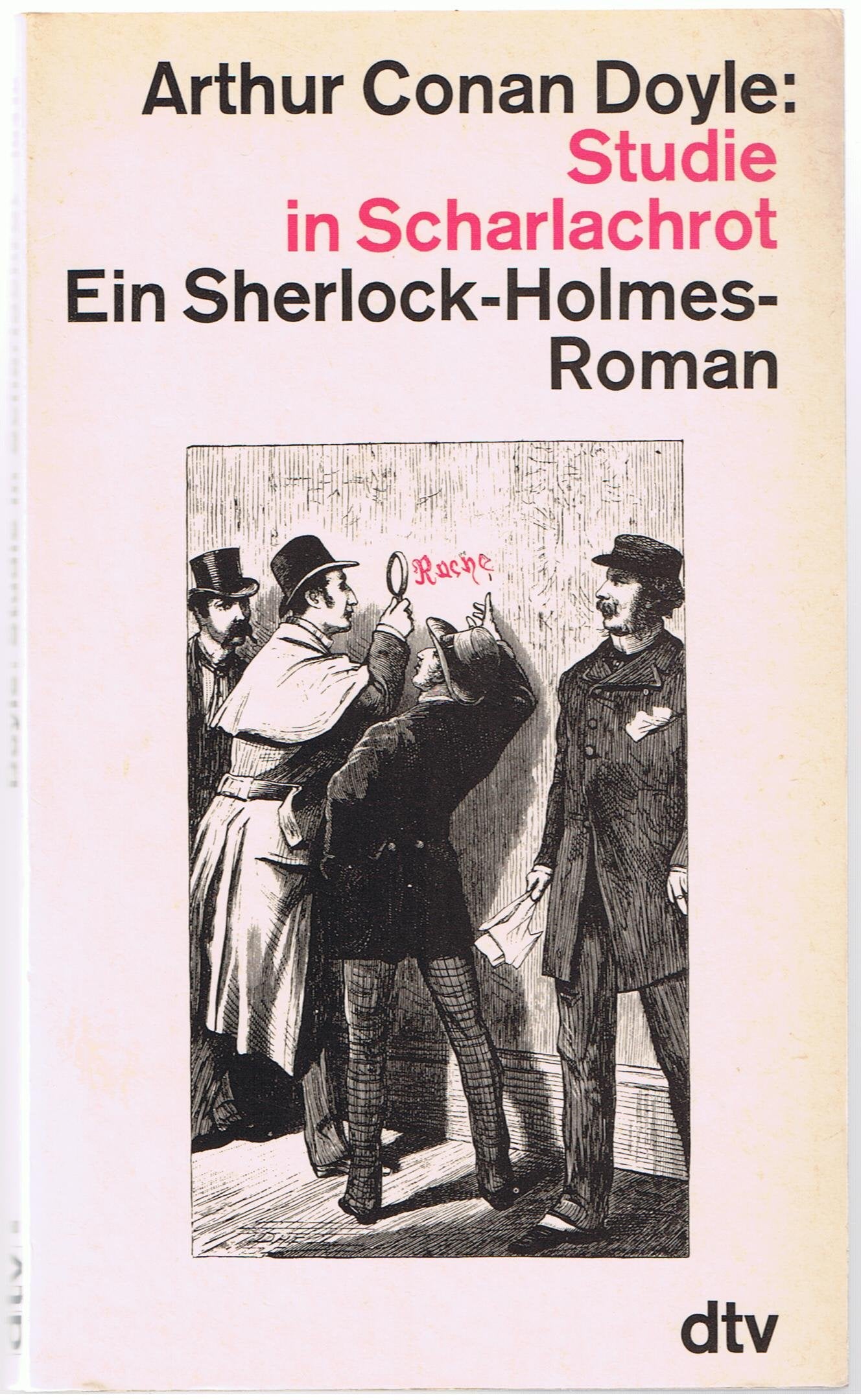 Studie in Scharlachrot: Ein Sherlock-Holmes-Roman (dtv Literatur) Crime & Thrillers