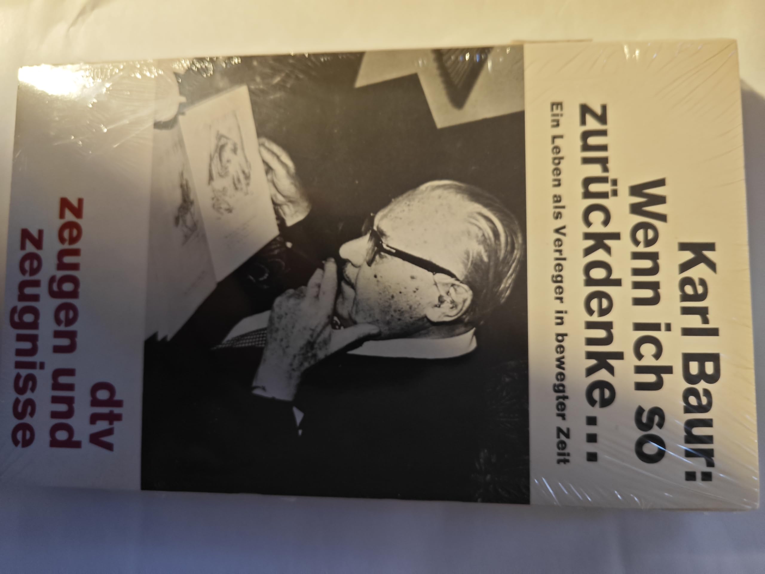 Wenn ich so zurückdenke...: Ein Leben als Verleger in bewegter Zeit (dtv Literatur) Memories