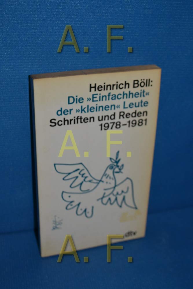 Die Einfachheit der kleinen Leute Contemporary literature