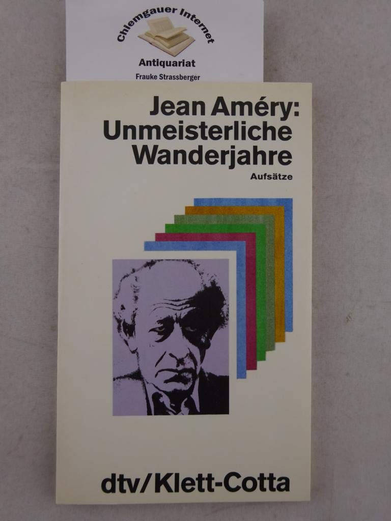 Unmeisterliche Wanderjahre: Aufsätze (dtv Sachbuch) Philosophy