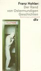 Der Rand von Ostermundigen: Geschichten (dtv Literatur) Contemporary literature