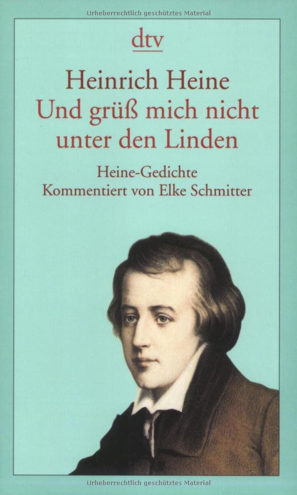 Und grüß mich nicht unter den Linden: Gedichte Poetry