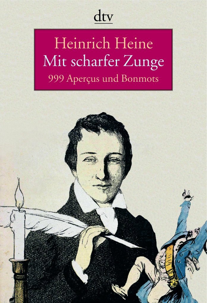 Mit scharfer Zunge: 999 Aperçus und Bonmots (dtv Literatur) Contemporary literature