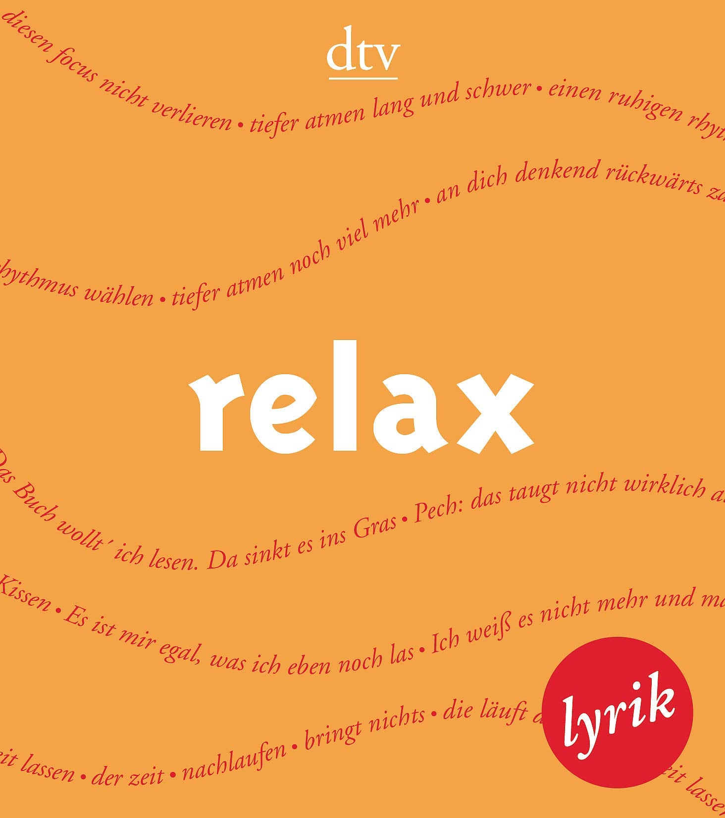 relax: Lyrik (dtv Literatur) Poetry