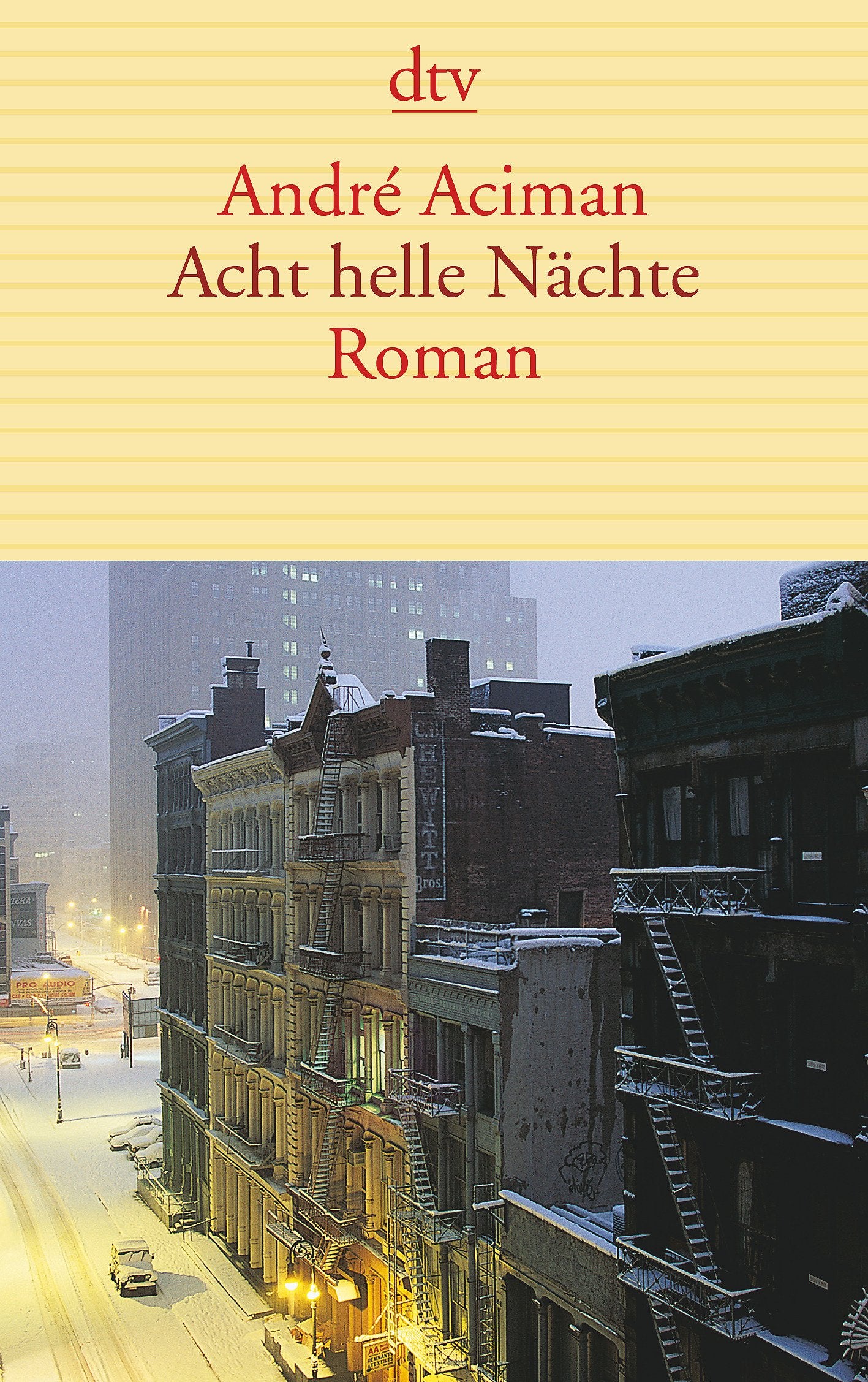Acht helle Nächte: Roman Contemporary literature