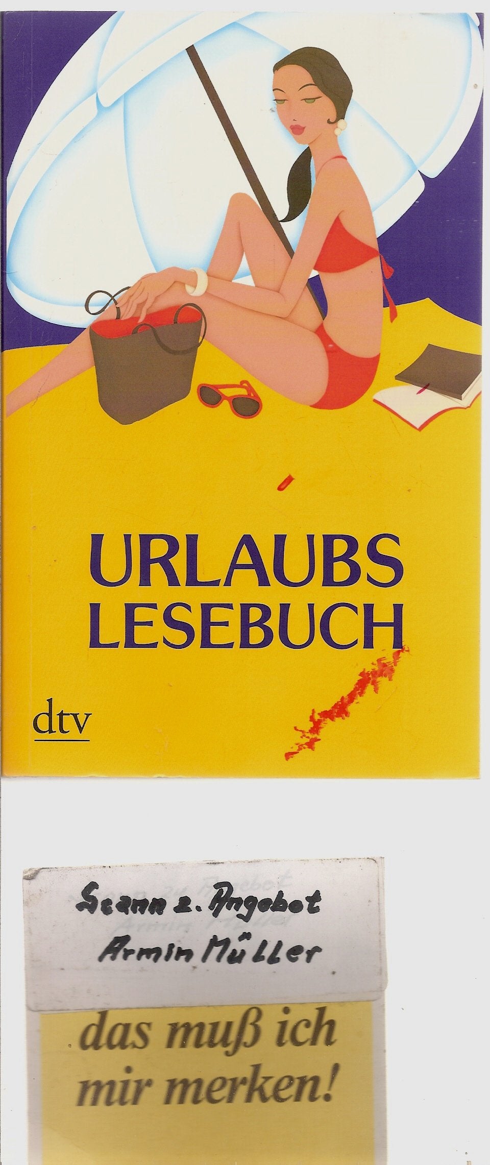 Urlaubslesebuch: Originalausgabe (dtv Unterhaltung) Contemporary literature