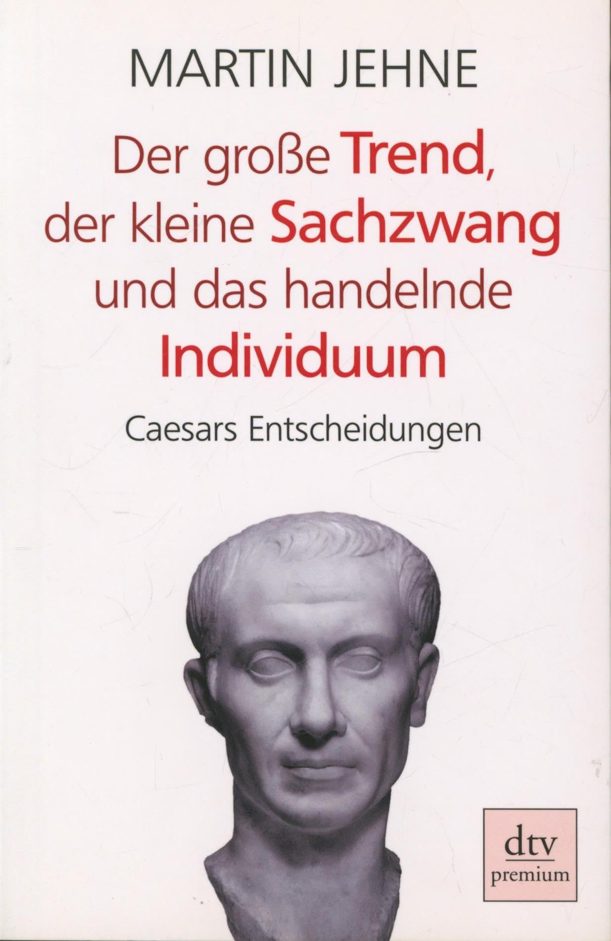 Der große Trend, der kleine Sachzwang und das handelnde Individuum: Caesars Entscheidungen (dtv Fortsetzungsnummer 0) Memories