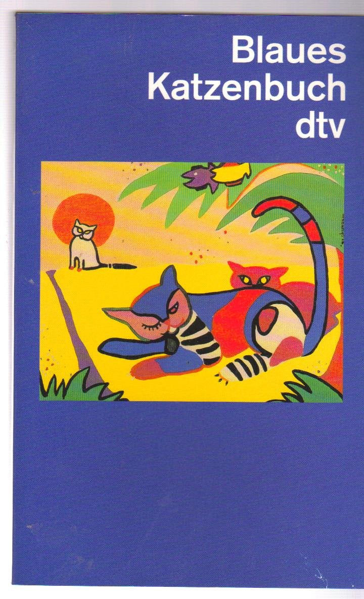 Blaues Katzenbuch (dtv großdruck) Fiction