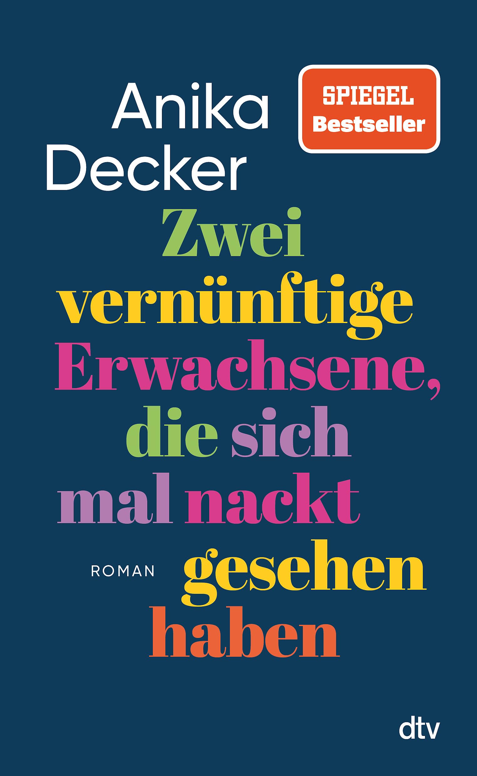 Zwei vernünftige Erwachsene, die sich mal nackt gesehen haben Contemporary literature