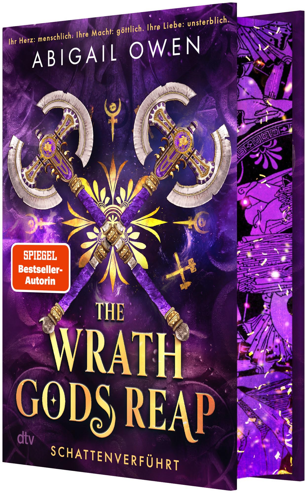 The Wrath Gods Reap – Schattenverführt: Epische Romantasy mit olympischen Göttern und tödlichen Herausforderungen | Mit Farbschnitt in limitierter Auflage (Schattenverführt-Reihe, Band 3) Contemporary literature Books