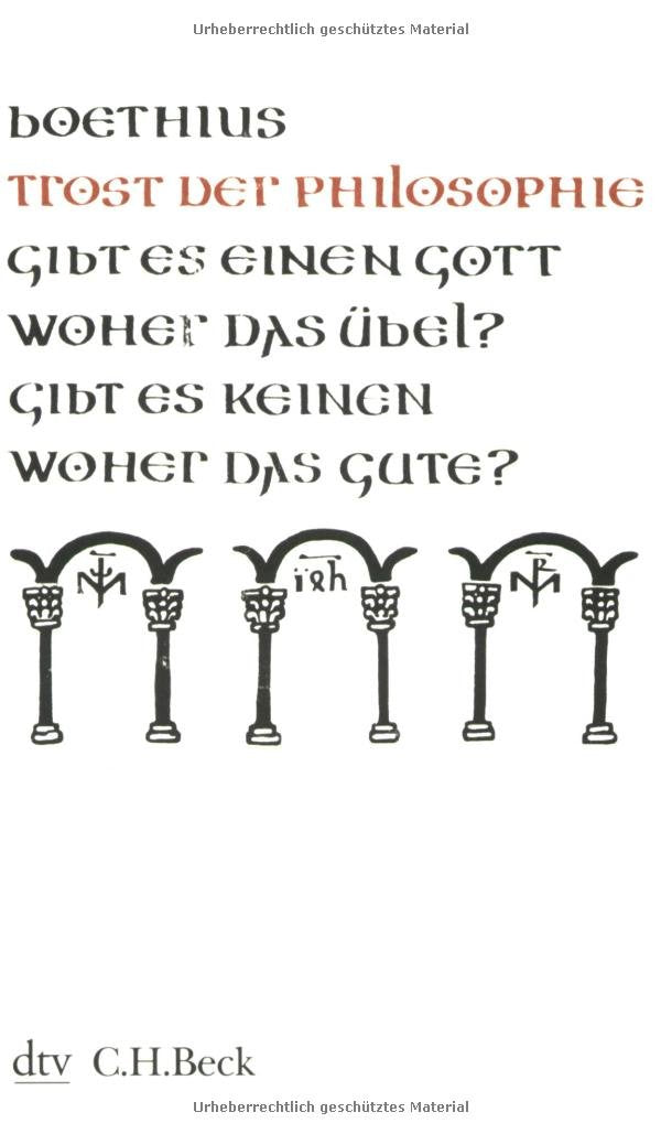 Trost der Philosophie Philosophy Books