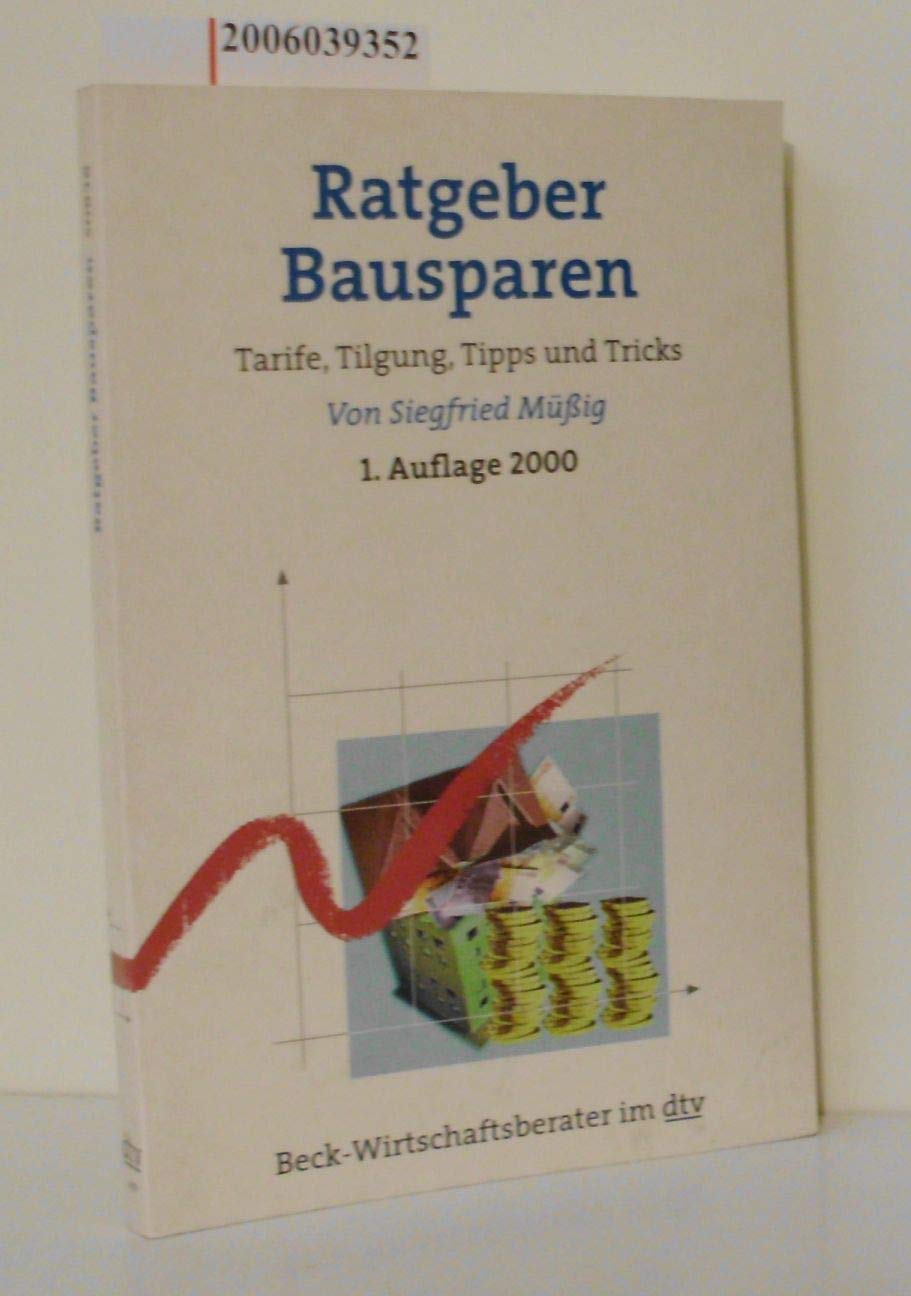 Ratgeber Bausparen Books