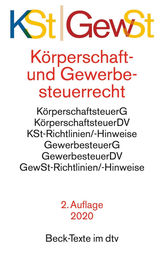 Körperschaft- und Gewerbesteuerrecht Law Books