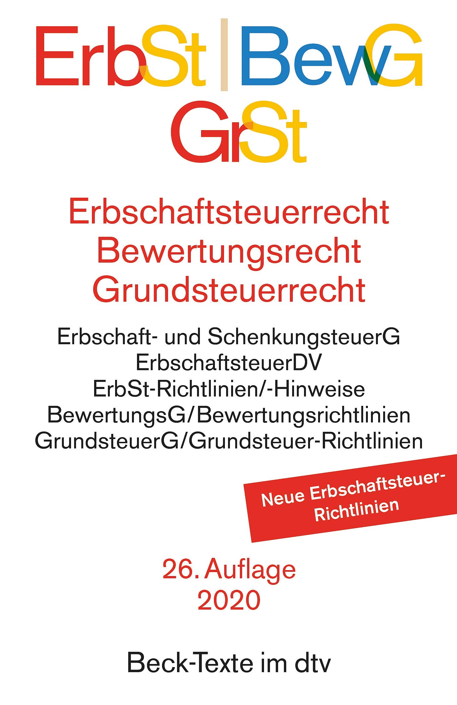 Erbschaftsteuerrecht / Bewertungsrecht / Grundsteuerrecht Law