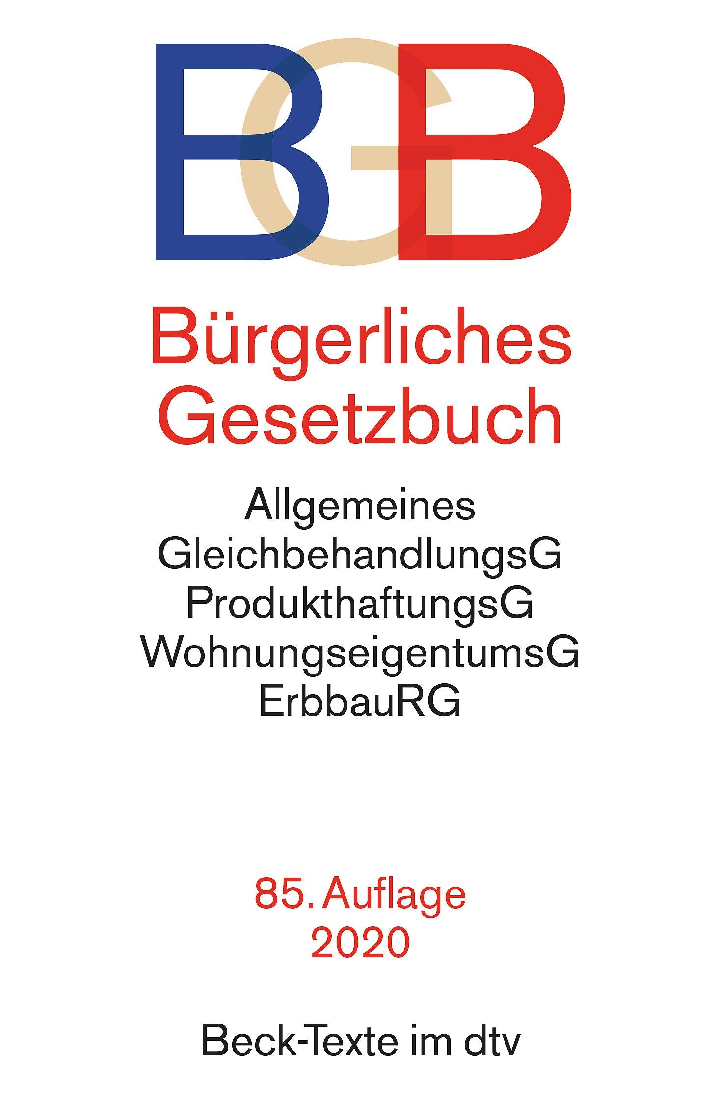 Bürgerliches Gesetzbuch BGB Law Books