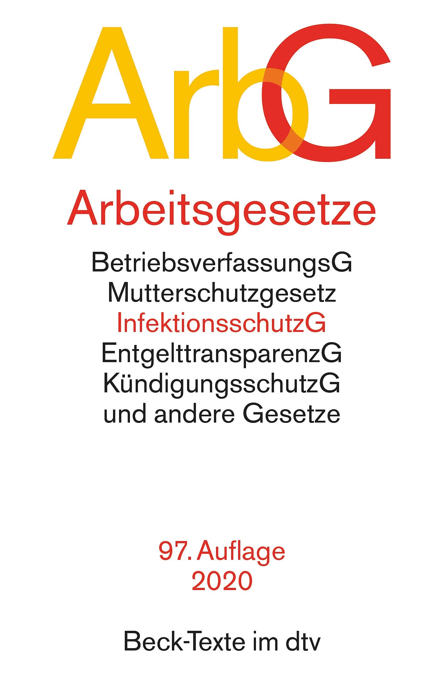 Product Image: Arbeitsgesetze ArbG