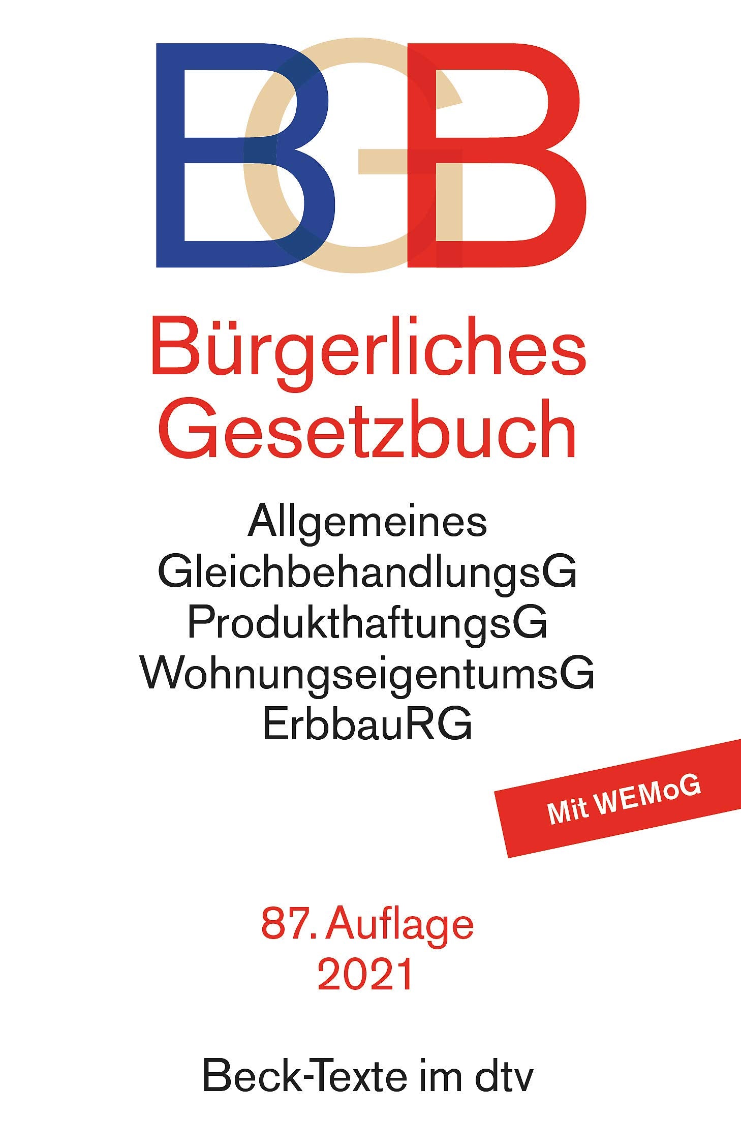 Product Image: Bürgerliches Gesetzbuch - BGB