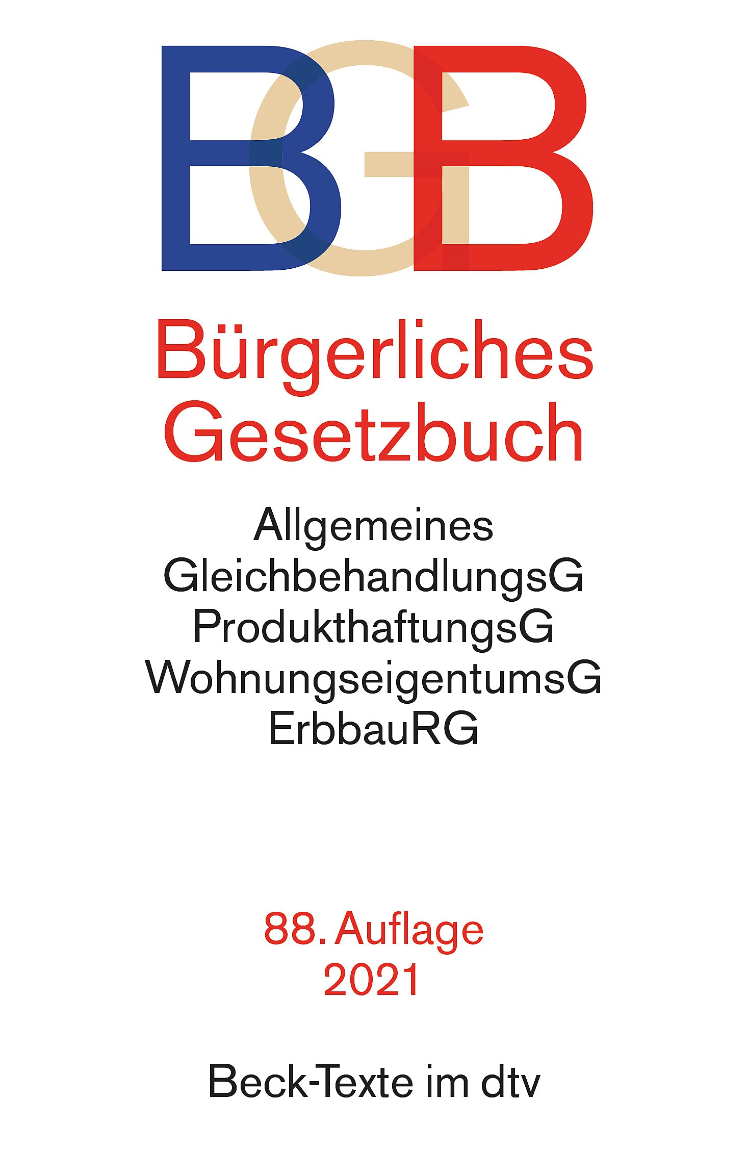 Bürgerliches Gesetzbuch - BGB Law Books