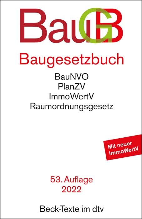 Baugesetzbuch Law Books