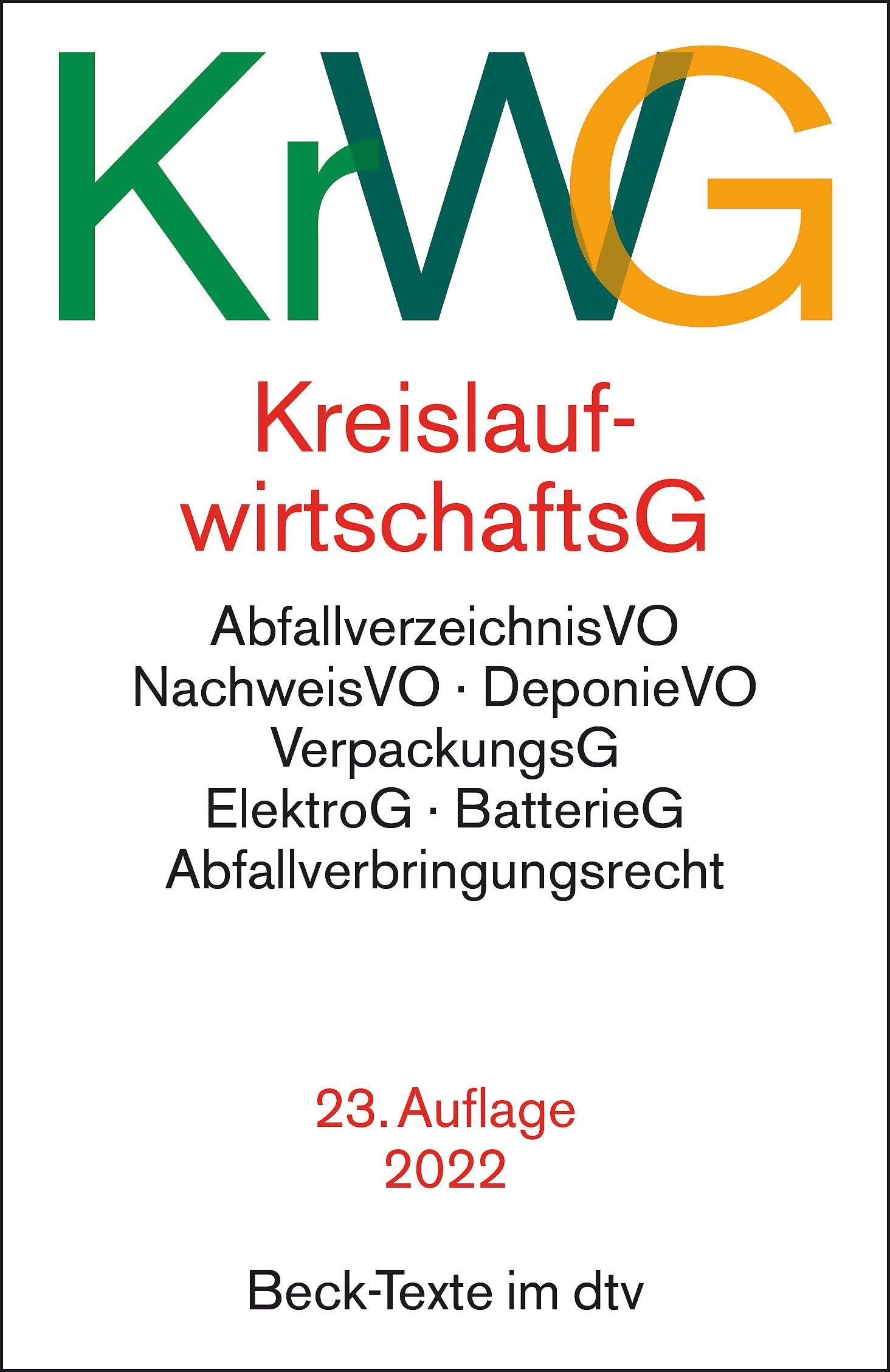 Kreislaufwirtschaftsgesetz Law